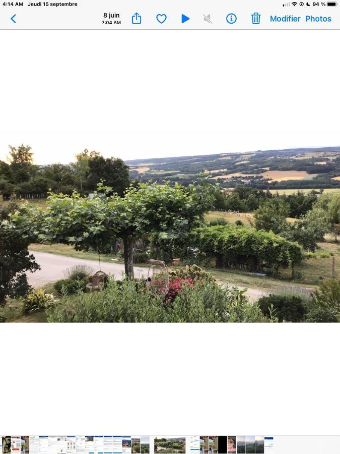 Вилла Les Figuets Chateauneuf-de-Galaure Экстерьер фото
