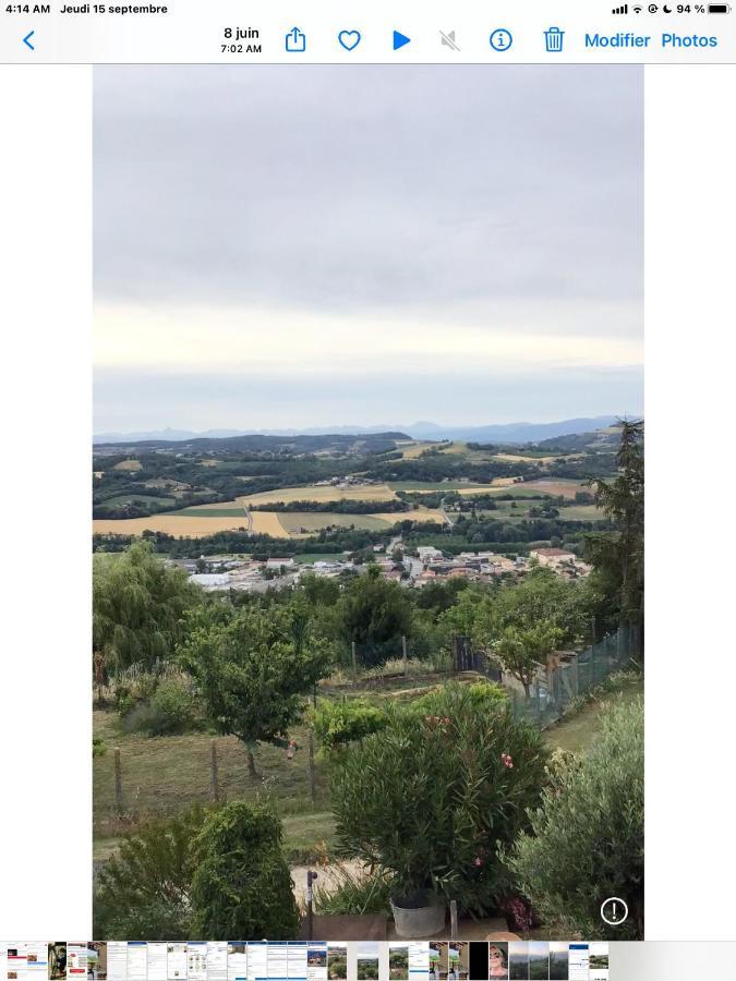Вилла Les Figuets Chateauneuf-de-Galaure Экстерьер фото