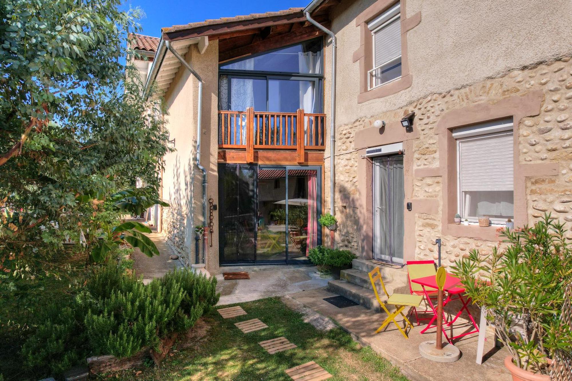 Вилла Les Figuets Chateauneuf-de-Galaure Экстерьер фото
